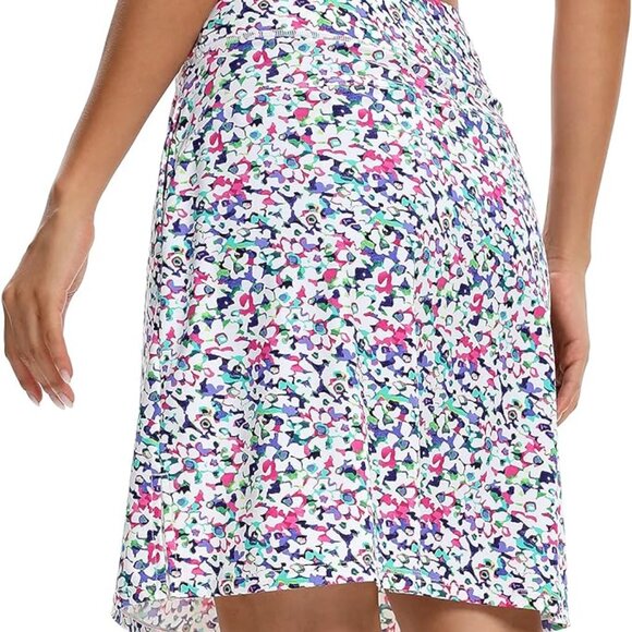 Pink Flowered Skort - Picture 2 of 3